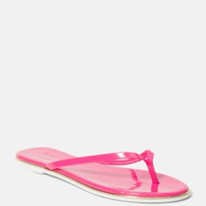 Bebe Women's Ilistra W Flip Flops, Size 9.5 in FUSCHIA Synthetic