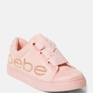 Women's Cabree Bebe Logo Sneakers, Size 9 in Pink Synthetic