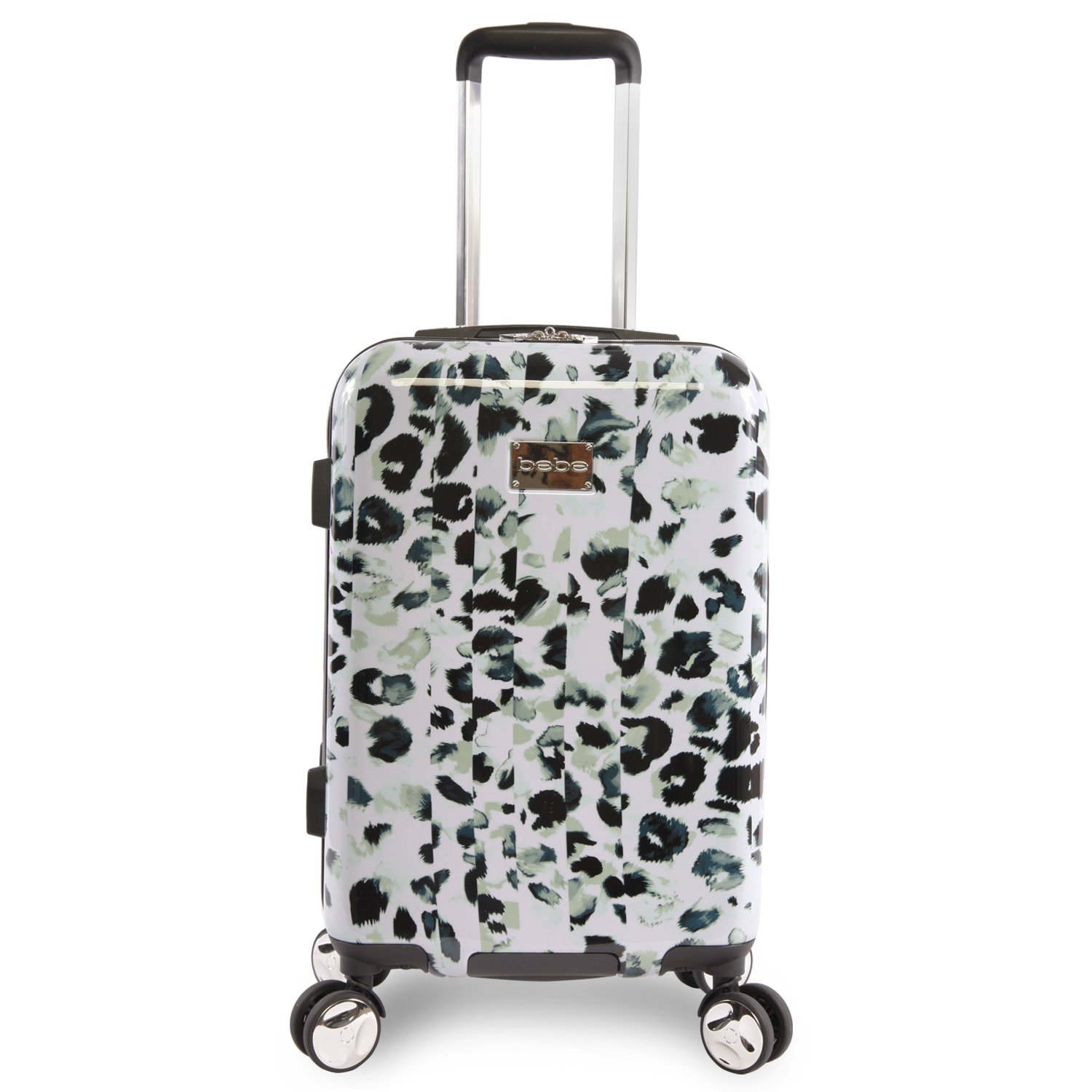 Bebe Women's Dotted 21-Inch Carry-On Bag, Size 21 Inch in Winter Leopard