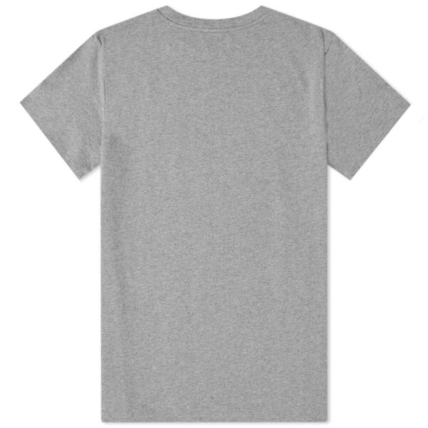 A.p.c Apc Stamped Logo T-shirt Colour: GREY, Size: EXTRA LARGE