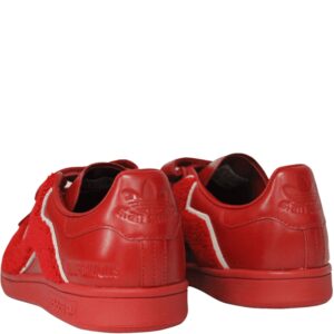 Adidas X RAF Simons Stan Smith Colour: RED, Size: UK 6.5