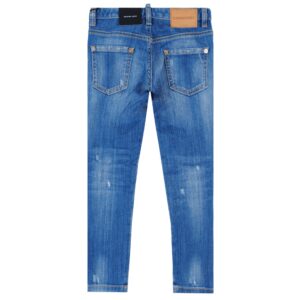 Dsquared2 Kids Skater Jeans Blue Colour: BLUE, Size: 10 YEARS